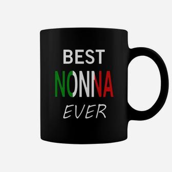 Best Nonna Ever T Shirt Italian Pride Grandmother Gift Coffee Mug - Seseable