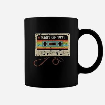 Best Of 1971 Funny Vintage Birthday Gift Coffee Mug - Seseable