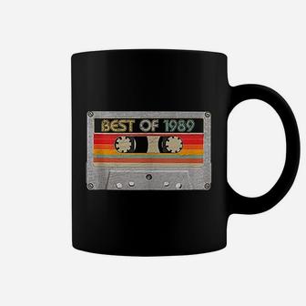 Best Of 1989 32nd Birthday Gifts Cassette Tape Vintage Coffee Mug - Seseable
