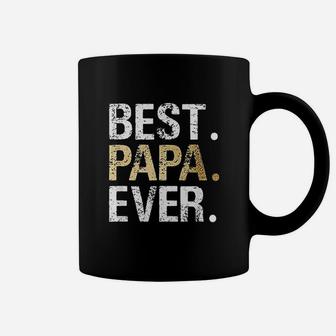 Best Papa Ever Graphic Great Fathers Day Grandparent Gifts Coffee Mug - Seseable