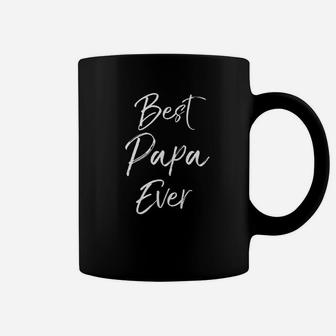 Best Papa Ever Shirt Coffee Mug - Seseable