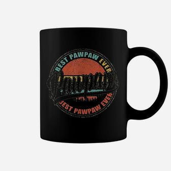 Best Pawpaw Ever Vintage Retro Funny Gifts Dad Papa Grandpa Coffee Mug - Seseable