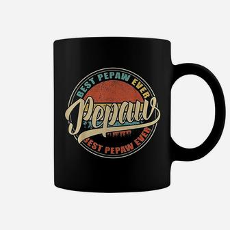 Best Pepaw Ever Vintage Retro Funny Gifts Dad Papa Grandpa Coffee Mug - Seseable