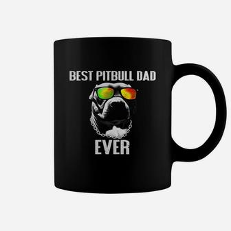 Best Pitbull Dad Ever Coffee Mug - Seseable