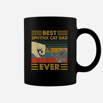 Best Sphynx Cat Dad Ever Retro Vintage Sunset Coffee Mug | Seseable CA