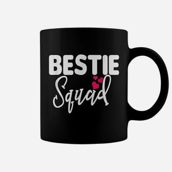 Bestie Squad Bff Friend Crew Hearts, best friend gifts Coffee Mug - Seseable