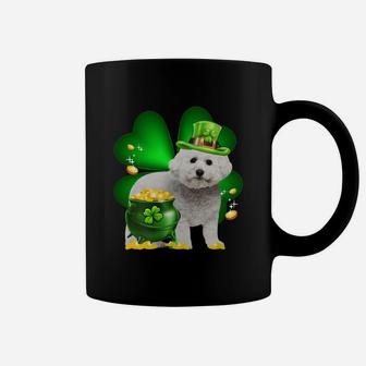 Bichons Frise Shamrock St Patricks Day Irish Great Dog Lovers Coffee Mug - Seseable