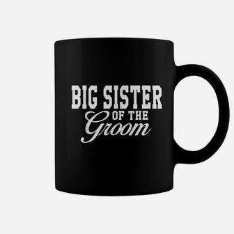Big Sister Of The Groom Wedding Party Coffee Mug - Seseable