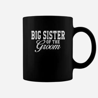Big Sister Of The Groom Wedding Party Coffee Mug - Seseable