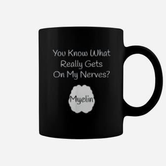 Biology Pun I Myelin Wordplay Neurobiology Jest Joke Coffee Mug - Seseable