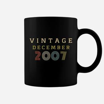 Birthday Gift Vintage 2007 December Coffee Mug - Seseable