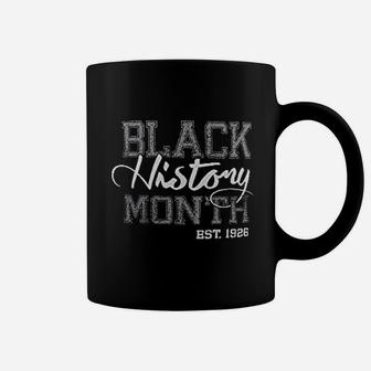 Black History Month Est 1926 Freedom Civil Rights Coffee Mug - Seseable