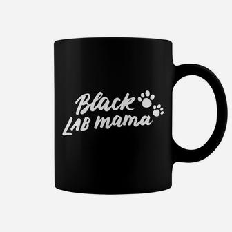 Black Lab Mama Mom Labrador Retriever Cute Pet Lover Coffee Mug - Seseable