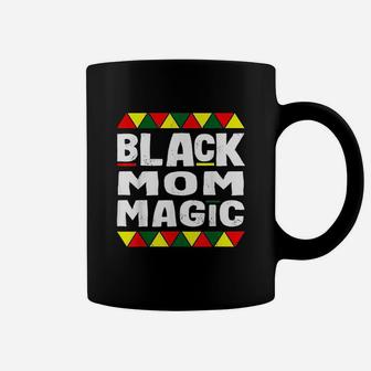 Black Mom Magic Black History Month Africa Coffee Mug - Seseable