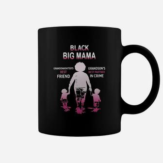 Black Month History Black Big Mama Grandchildren Best Friend Family Love Gift Coffee Mug - Seseable