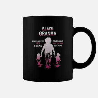 Black Month History Black Granma Grandchildren Best Friend Family Love Gift Coffee Mug - Seseable