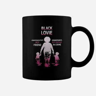 Black Month History Black Lovie Grandchildren Best Friend Family Love Gift Coffee Mug - Seseable