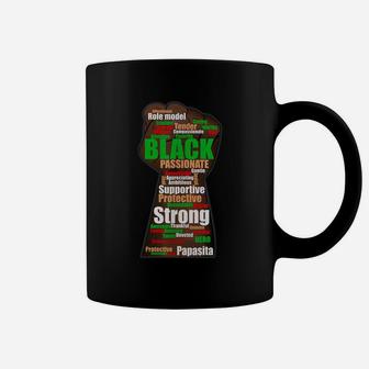 Black Papasita African American Proud Black History Month Coffee Mug - Seseable