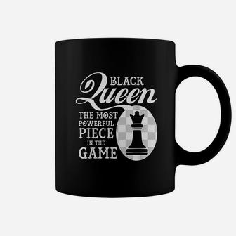 Black Queen The Most Powerful Piece In The Game Coffee Mug - Seseable