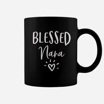 Blessed Grandma Grandmother Heart Graphic Coffee Mug | Seseable CA