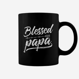 Blessed Papa New Dad Fathers Day Gift Coffee Mug - Seseable
