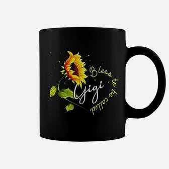 Blessed To Be Called Gigi Sunflower Lovers Grandma Coffee Mug - Seseable