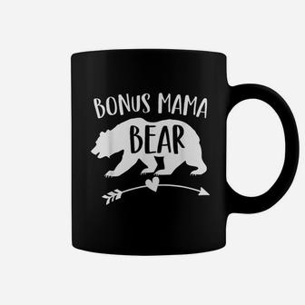 Bonus Mama Bear Best Step Mom Ever Stepmom Coffee Mug - Seseable