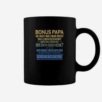 Bonus Papa Tassen mit inspirierendem Spruch, Geschenkidee - Seseable