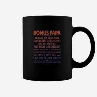 Bonus Papa Tassen mit liebevoller Botschaft, Geschenkidee - Seseable