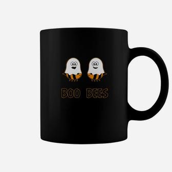 Boo Bees Funny Halloween Ghosts And Bees Coffee Mug - Seseable