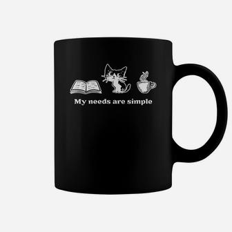 Book Cat Coffee - Canada And Europe Coffee Mug - Seseable