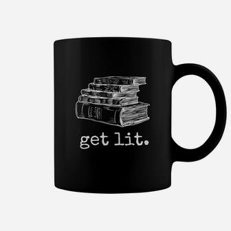 Book Get Lit Coffee Mug - Seseable