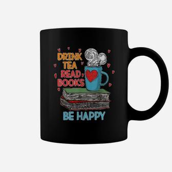 Books Drink Tea Read Books 2021 Coffee Mug | Seseable CA