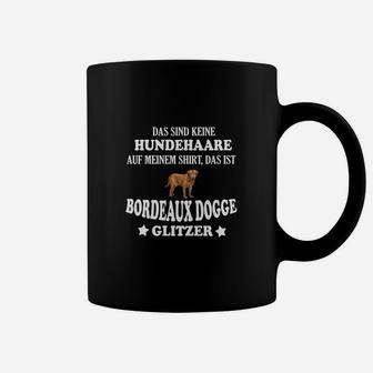Bordeaux Dogge Glitzer Tassen, Lustiges Hundehaar Design - Seseable