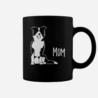 Border Collie Mom Dog Mom Happy Mothers Day Coffee Mug - Seseable