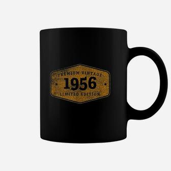Born 1956 Vintage Ed Birthday Gift Graphic Coffee Mug - Seseable