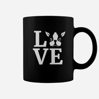 Boston Terrier I Love My Bostie Dog Coffee Mug - Seseable
