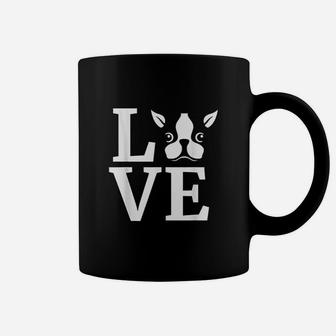 Boston Terrier I Love My Bostie Gift For Dog Lover Coffee Mug - Seseable