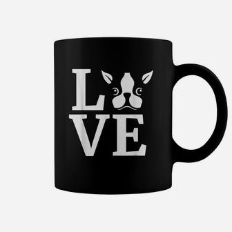 Boston Terrier Love My Bostie Gift For Dog Lover Coffee Mug - Seseable