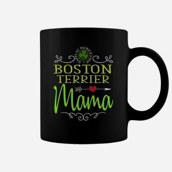 Boston Terrier Mama St Patricks Day Coffee Mug - Seseable