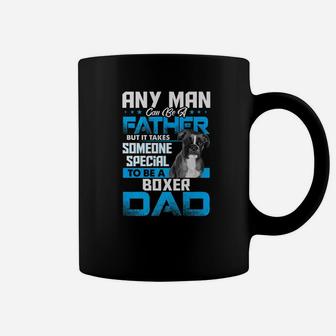 Boxer Dad Dog Lovers Fathers Day Funny Gif Coffee Mug - Seseable