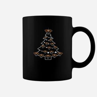 Boxer Dog Christmas Tree Baubles Coffee Mug - Seseable