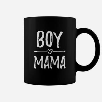 Boy Mama Heart Gift birthday Coffee Mug | Seseable CA