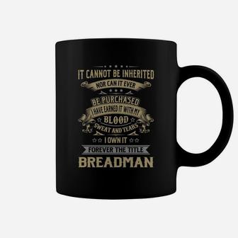 Breadman Forever Job Title Shirts Coffee Mug - Seseable