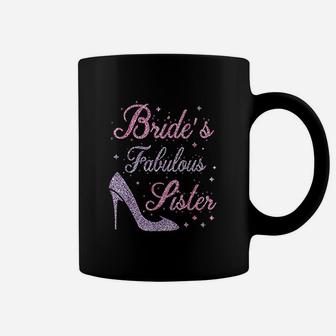 Brides Fabulous Sister Happy Marry Wedding Coffee Mug - Seseable
