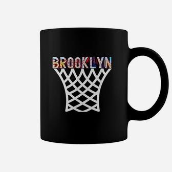 Brooklyn Basketball Game Nets Fan Retro Vintage Bball Sport Coffee Mug - Seseable