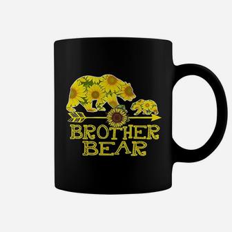 Brother Bear Sunflower Funny Mother Father Gifts Coffee Mug - Seseable
