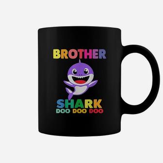Brother Shark Doo Doo Mommy Daddy Sister Coffee Mug - Seseable
