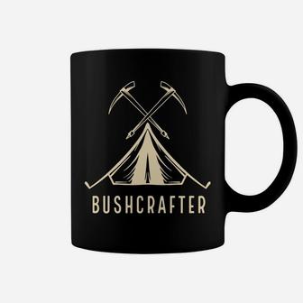 Bushcrafter Camping Hobby Gift For Camping Lovers Coffee Mug - Seseable
