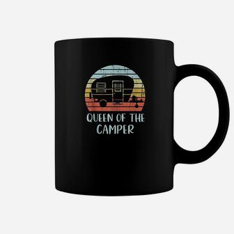 Camper Queen Classy Sassy Camping Queen Of The Camper Coffee Mug - Seseable